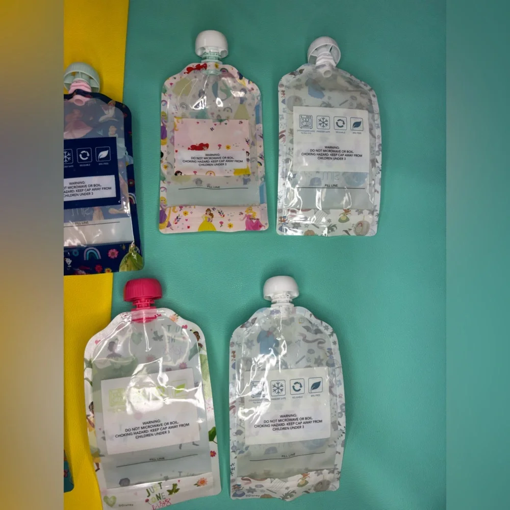 Simple Modern Disney‎ Princess Reusable Baby Food Pouches for Toddlers